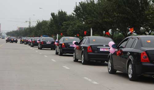 成都婚慶租車公司